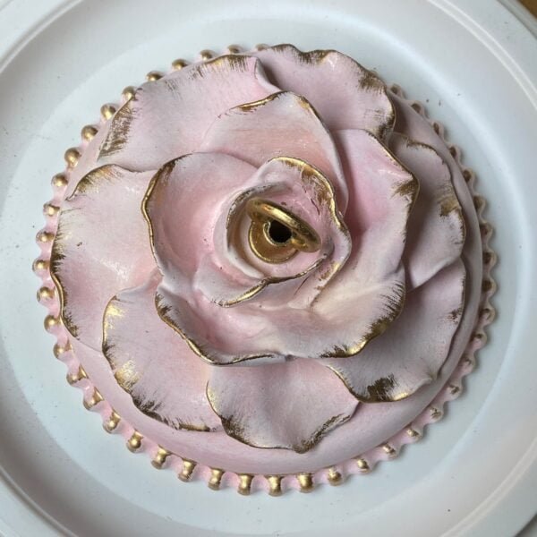 Lighting canopy cover medallion metal  5 inch chandeliers.